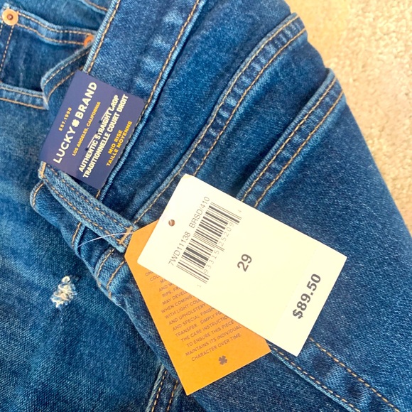 Lucky Brand Authentic Straight Crop size 8/29. - Picture 1 of 3